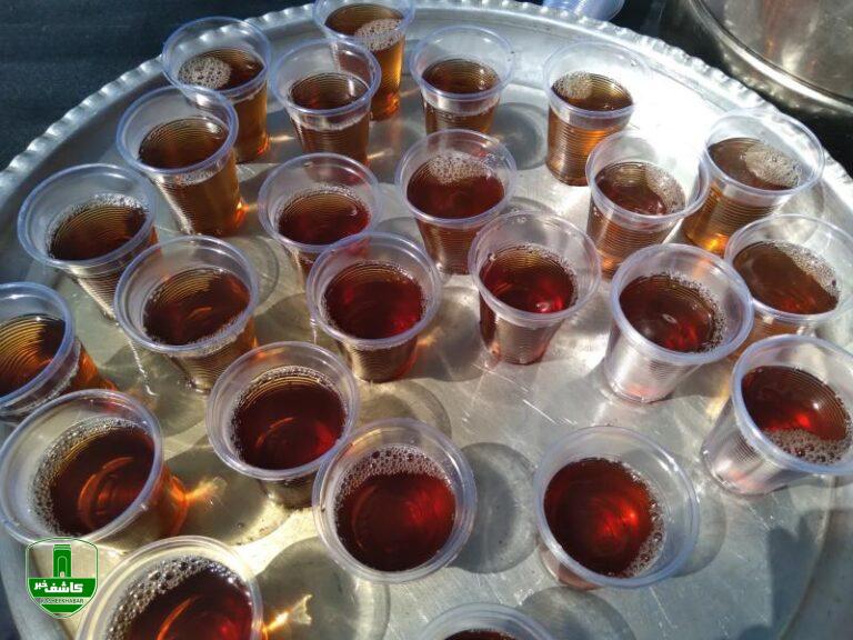 پیاده روی اربعین حسینی در شهرستان کاشمر از قاب دوربین