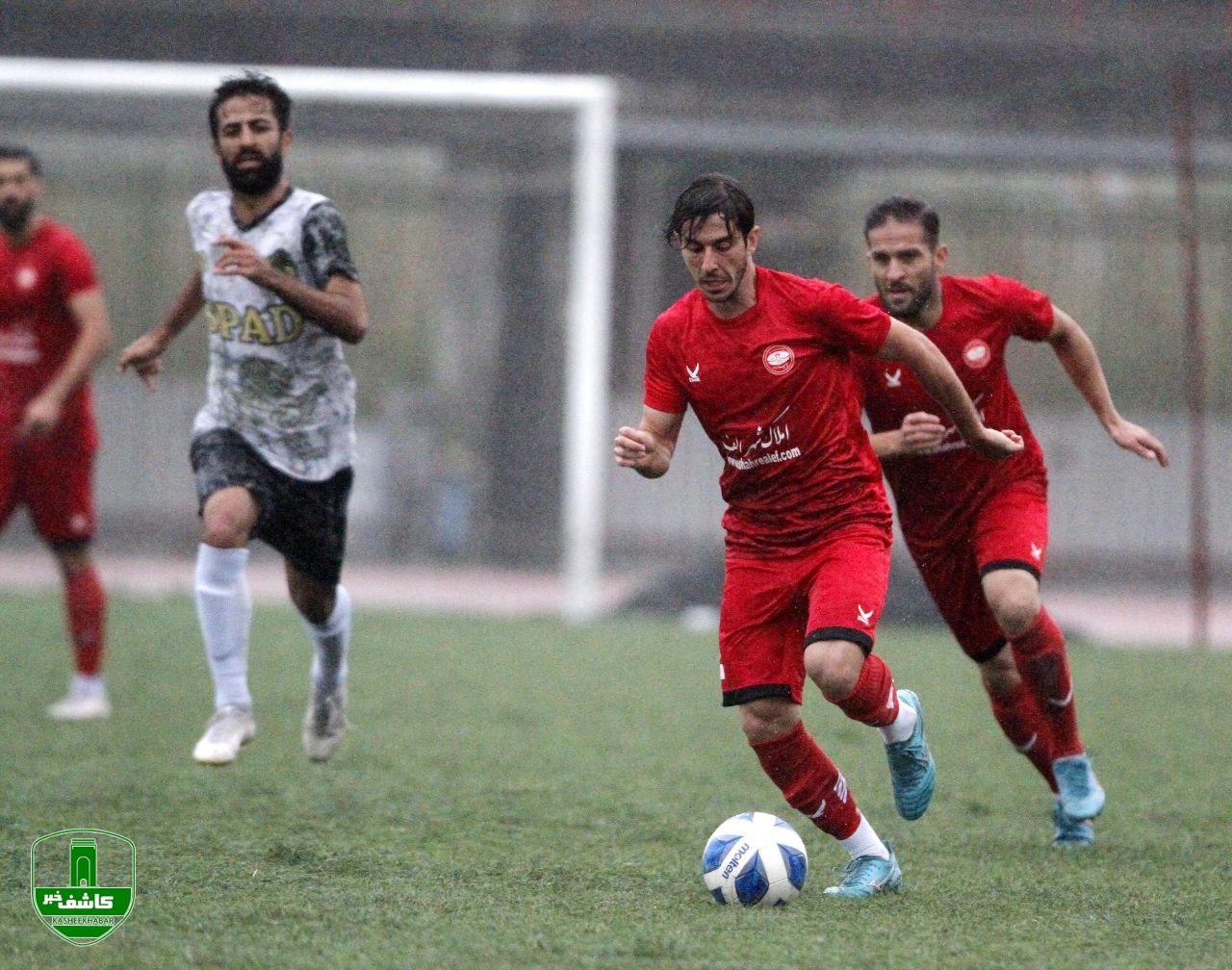 دیدار تیم های فوتبال سپیدرود رشت _ اسپاد تهران