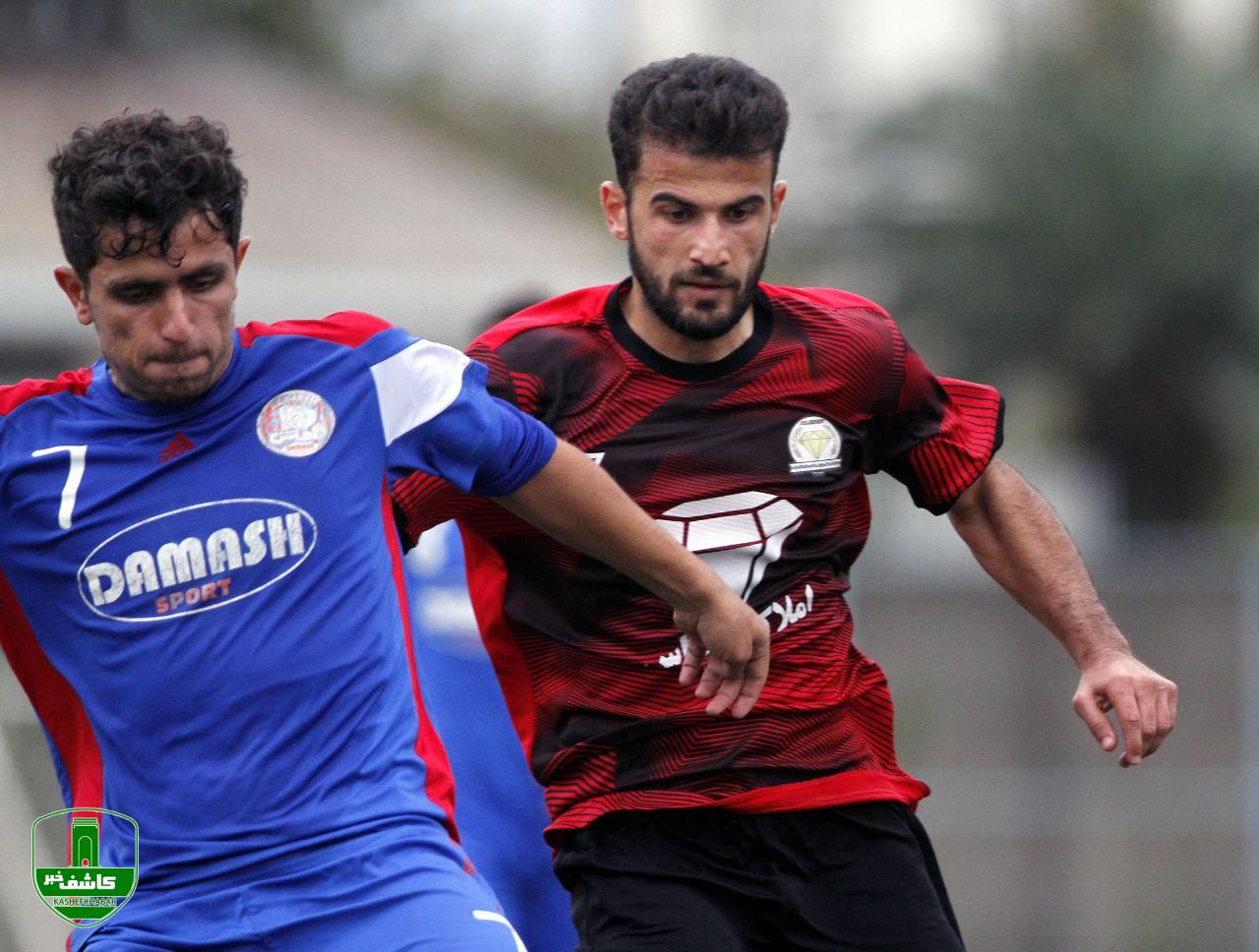 دیدار تیم های فوتبال الماس تازه آباد چاف _ داماش پارسه تهران