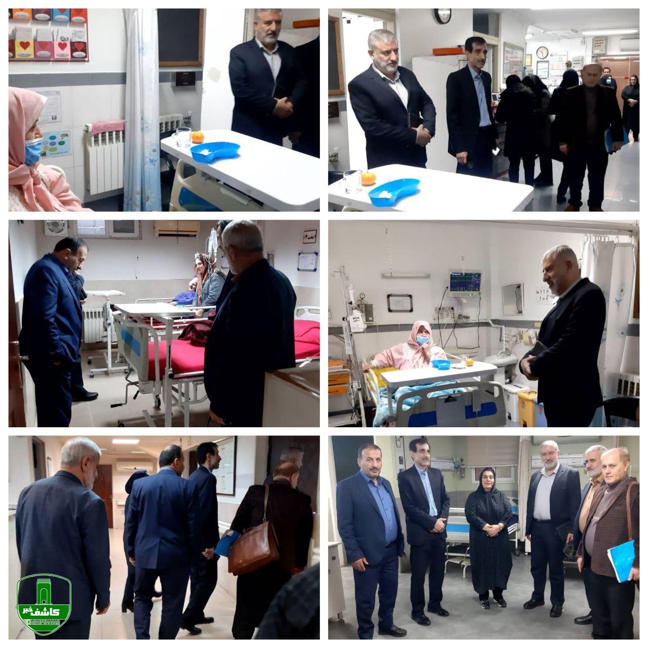 در راستای ساماندهی راهبردی پروژه های عمرانی لاهیجان انجام شد؛ بازدید نماینده مردم لاهیجان و سیاهکل از نحوه خدمات رسانی و روند اجرای بخش های در دست احداث بیمارستان شفا لاهیجان