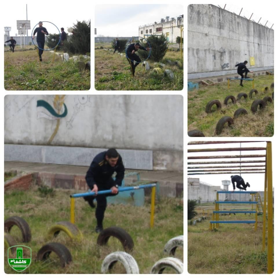 در راستای افزایش روحیه نشاط و شادابی انجام شد؛ برگزاری مسابقات ورزشی سربازان در زندان ضیابر