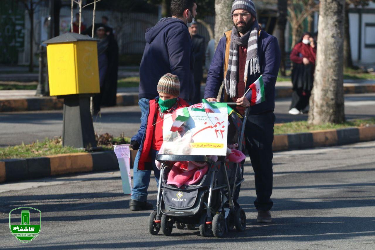 گزارش تصویری راهپیمایی ۲۲ بهمن _ لاهیجان