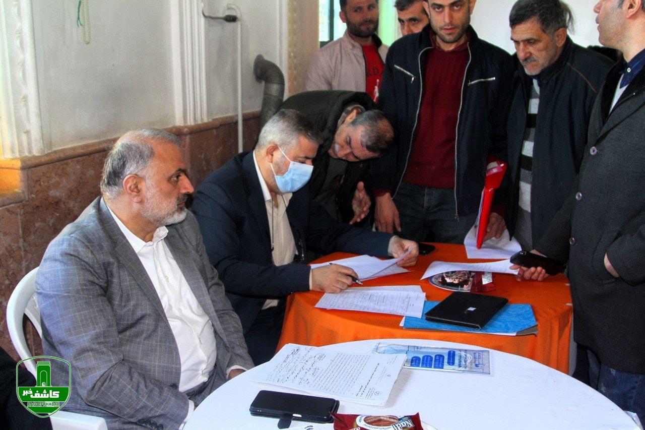 برپایی میز خدمت با حضور نماینده مردم شهرستان لاهیجان و سیاهکل