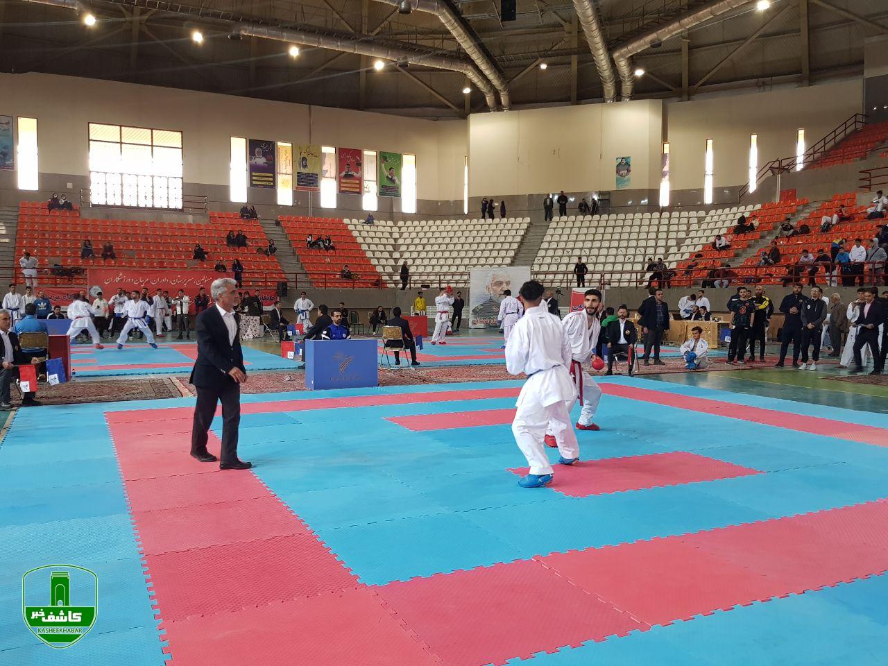 قهرمانی گیلان در رقابتهای کاراته مردان کشور قهرمانی گیلان در رقابتهای کاراته مردان کشور