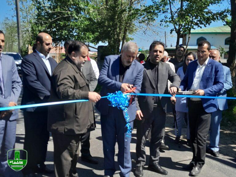 با حضور فرماندار و نماینده مردم لاهیجان در مجلس؛ افتتاح پروژه های بنیاد مسکن در لاهیجان