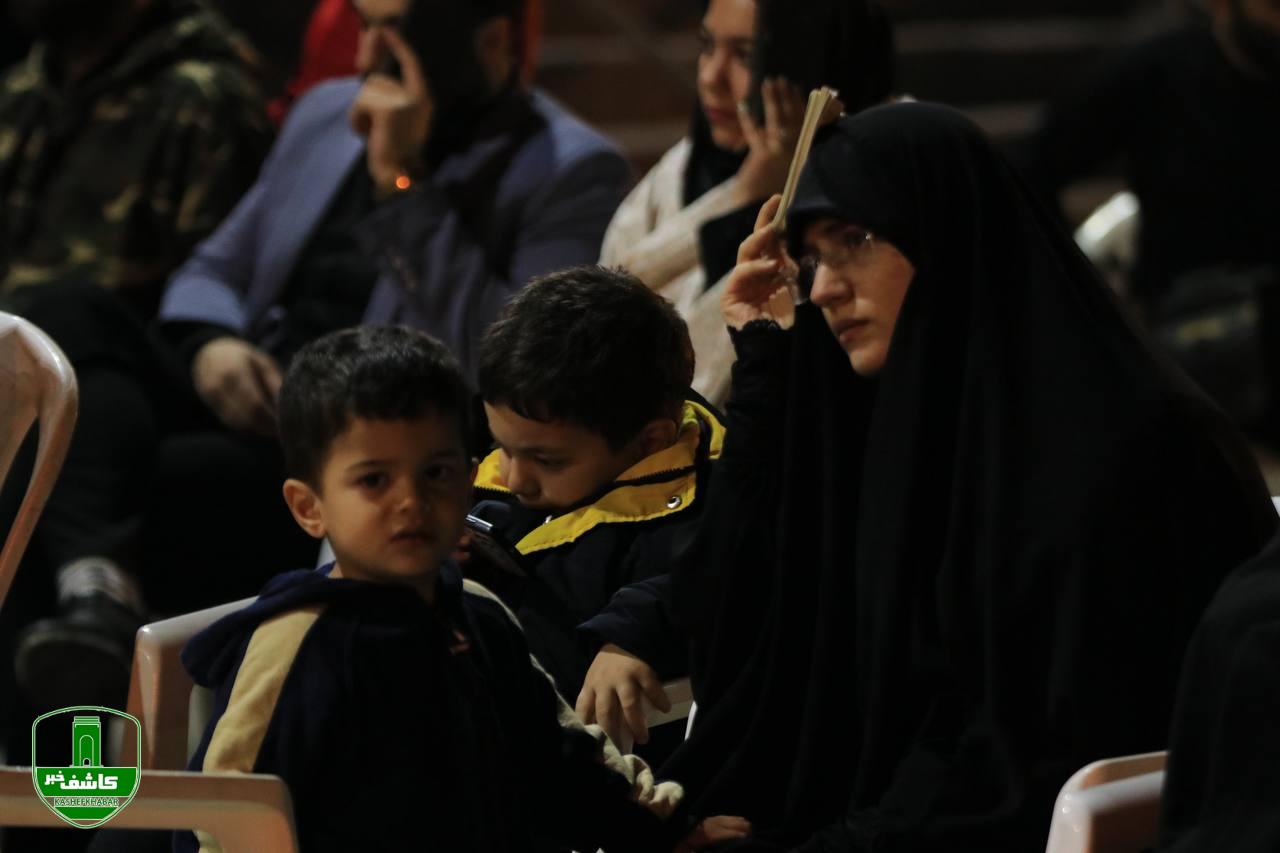 گزارش تصویری مراسم احیاء شب دوم قدر در حرم خواهر امام رشت