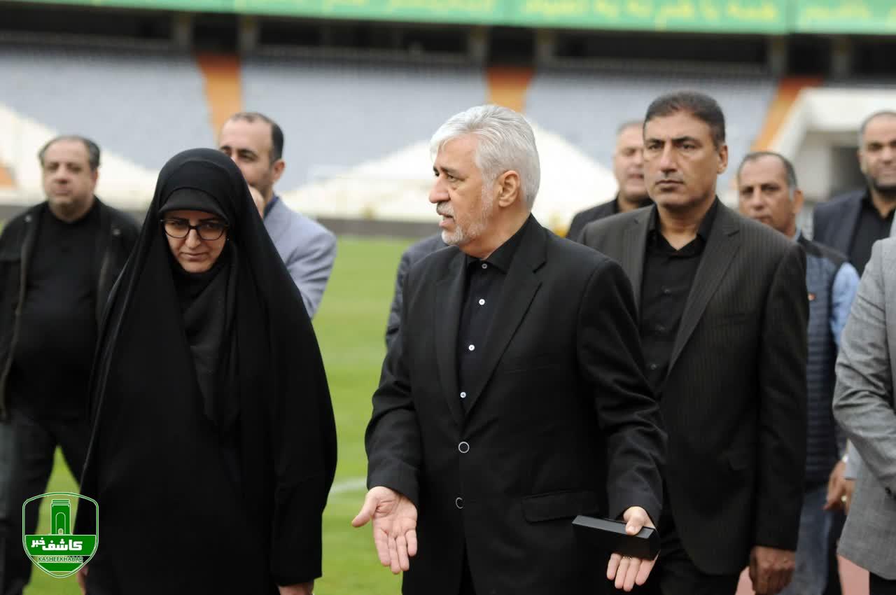 بازدید سرزده وزیر ورزش و جوانان از ورزشگاه آزادی
