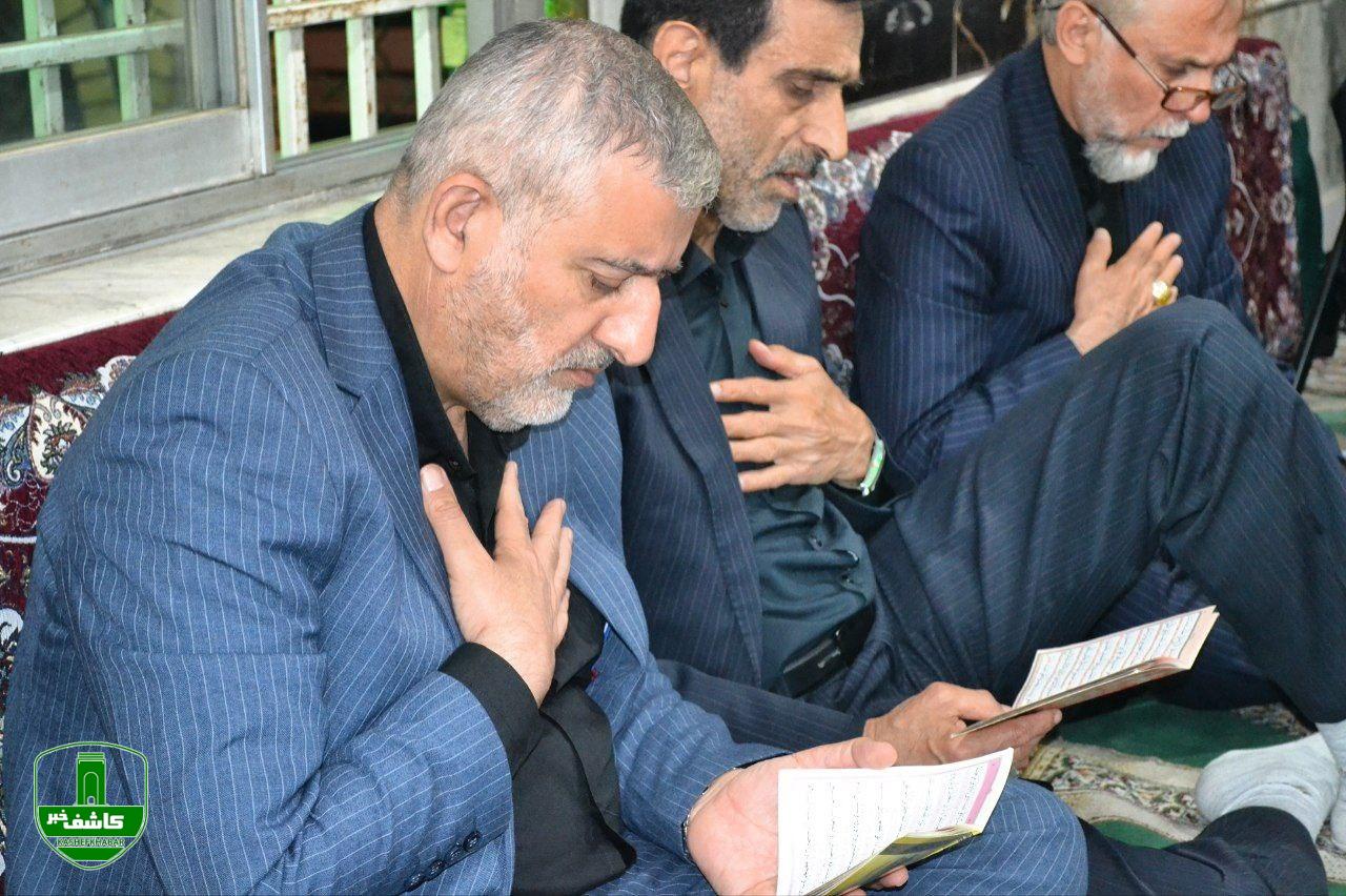 حضور نماینده مردم لاهیجان در مراسم احیای شب بیست و سوم ماه رمضان