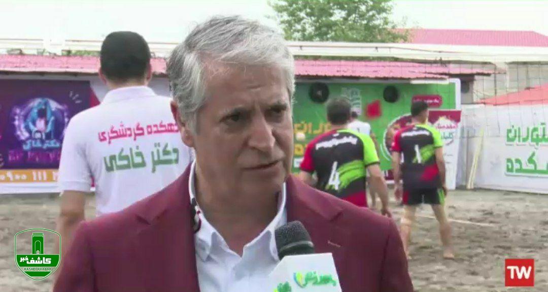 با حضور تیم های منتخب از سراسر کشور؛ برگزاری مسابقات والیبال ساحلی کارگران کشور انتخابی تیم ملی در دهکده گردشگری دکتر خاکی شهرستان لاهیجان