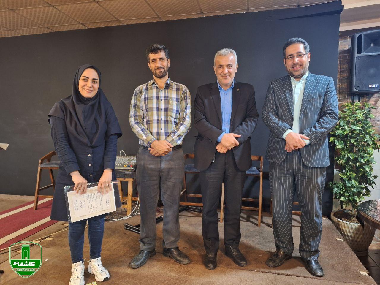 تجلیل خانه مطبوعات لاهیجان از خبرنگاران