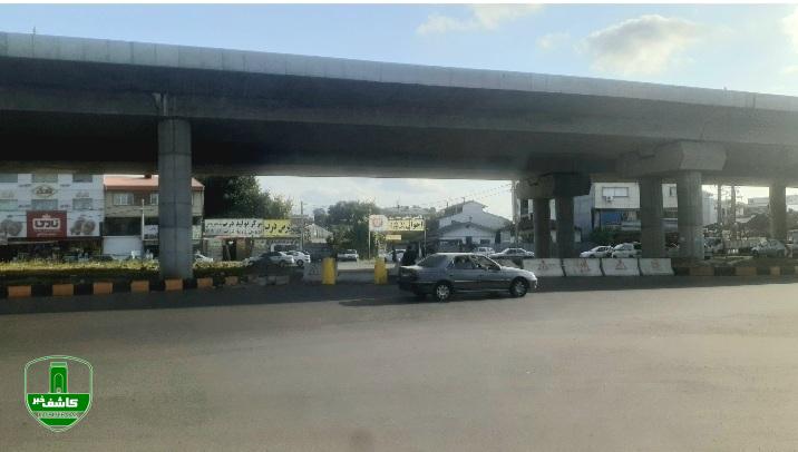 پروژه ی همچنان ناتمام تقاطع غیرهمسطح میدان گیل لاهیجان!