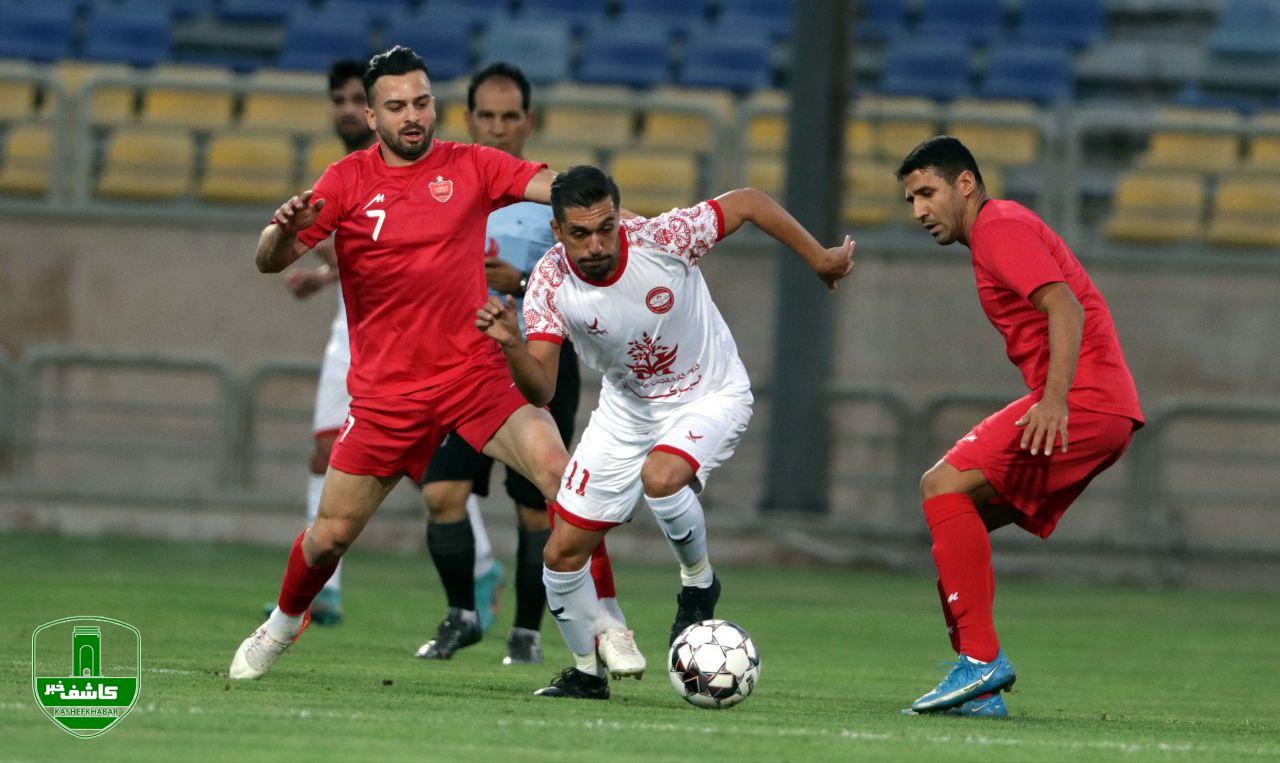 گزارش تصویری دیدار تدارکاتی تیم های فوتبال پرسپولیس تهران _ سپیدرود رشت