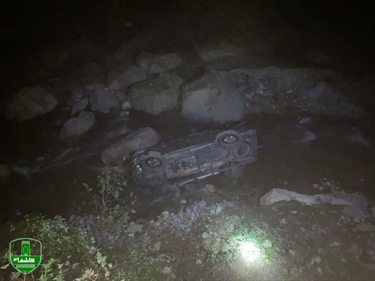 مرگ ۲ دختر جوان در حادثه سقوط خودرو به رودخانه