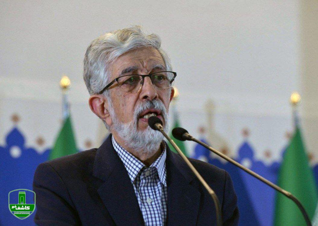 جنجال در زمان سخنرانی حدادعادل /حاضران سالن را ترک کردند /پیام تشویق بی امان شهرام ناظری برای اصولگرایان