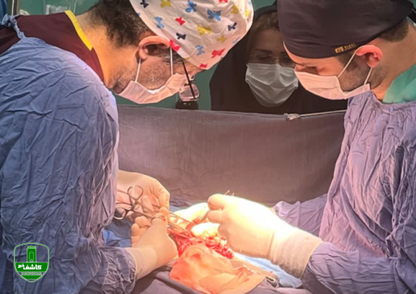 برای نخستین بار در گیلان ؛ جراحی نوزاد ۵۰ روزه در بیمارستان ۱۷ شهریور رشت