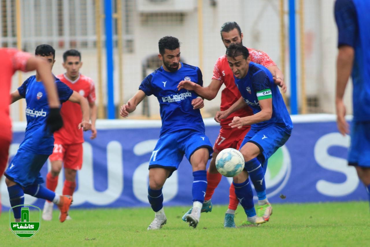 تساوی داماش گیلان برابر خوشه طلایی در لیگ دسته یک فوتبال