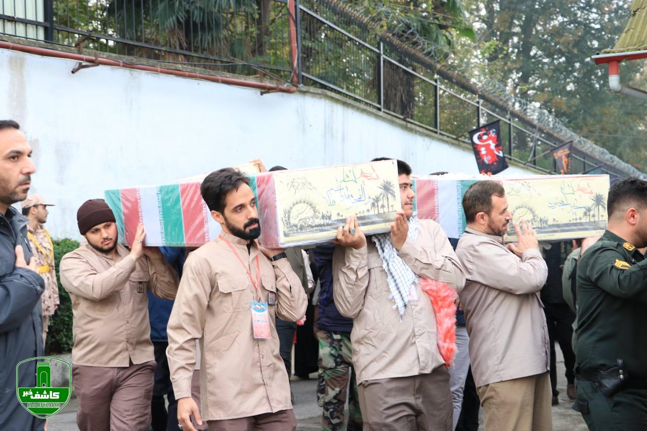 پیکر شهید مدافع امنیت حسن بابانیا در رشت تشییع شد پیکر شهید مدافع امنیت حسن بابانیا در رشت تشییع شد