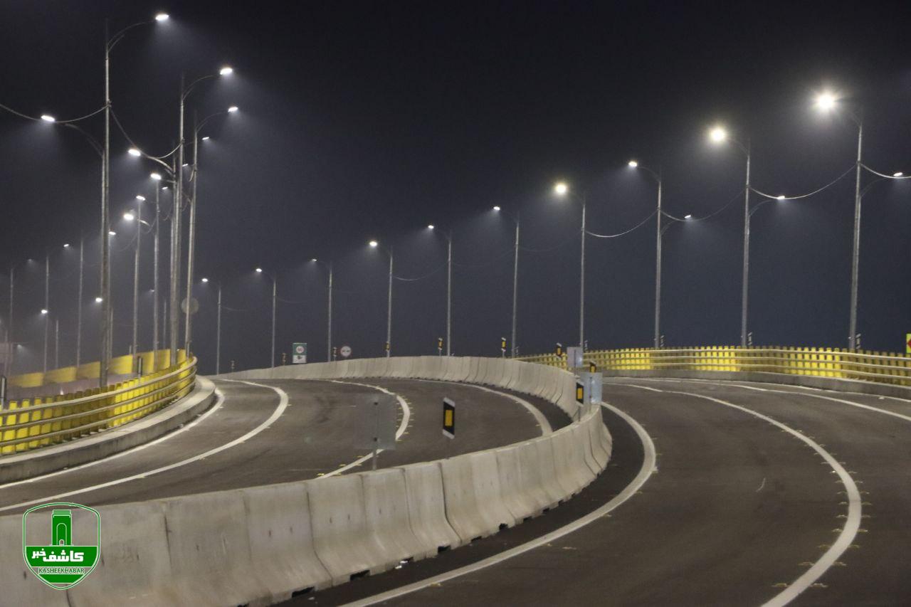 تقاطع غیرهمسطح میدان گیل لاهیجان زیر بار ترافیک رفت تقاطع غیرهمسطح میدان گیل لاهیجان زیر بار ترافیک رفت