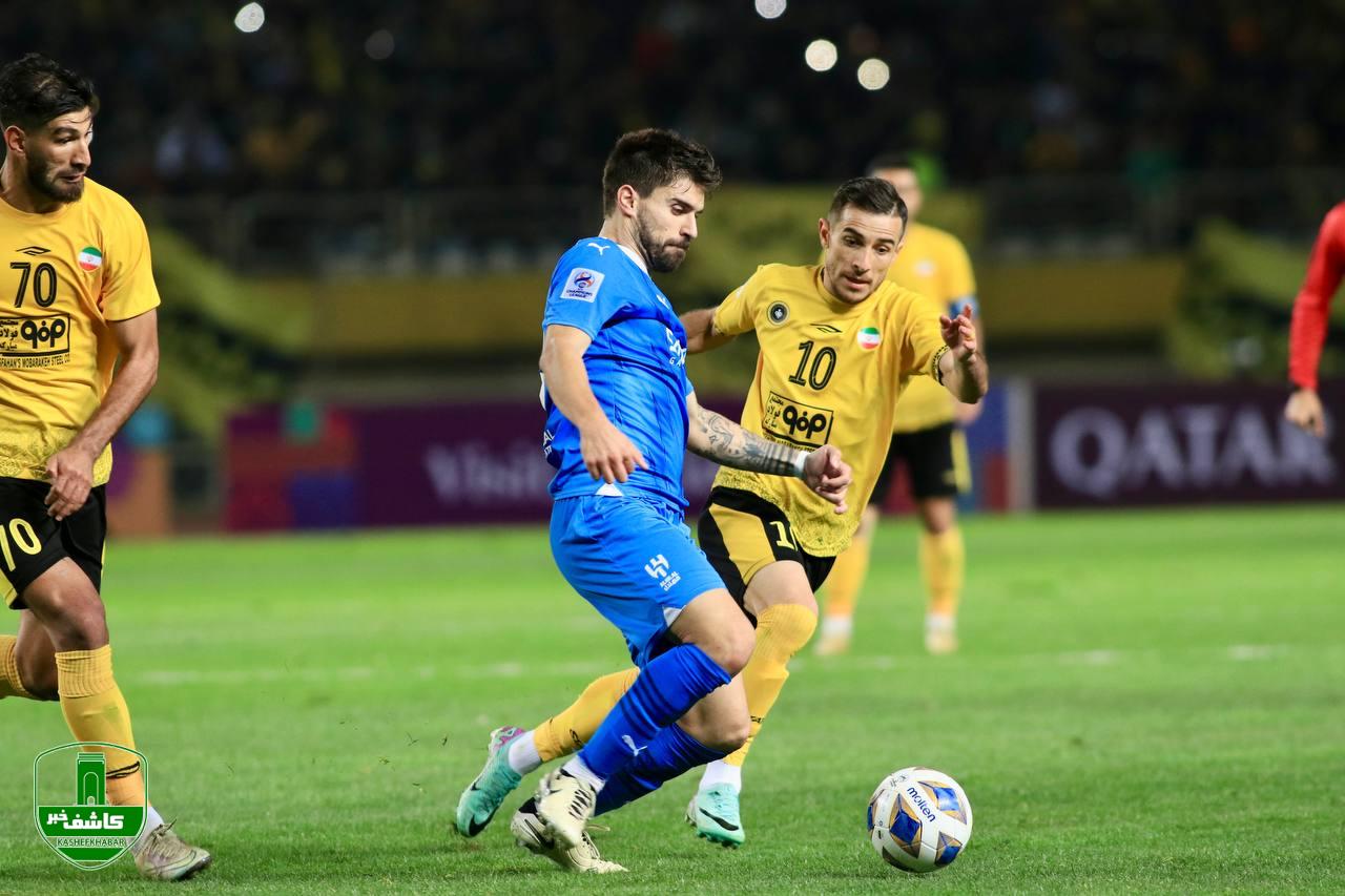 شکست خانگی سپاهان مقابل الهلال شکست خانگی سپاهان مقابل الهلال
