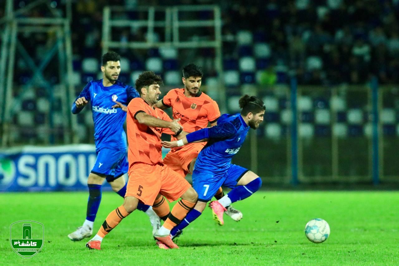 تیم فوتبال داماش در رشت مس شهربابک را شکست داد