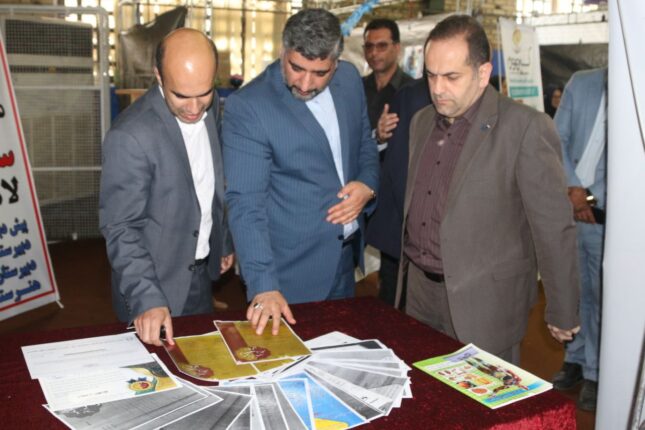 افتتاح نمایشگاه رویداد صدرا در لاهیجان