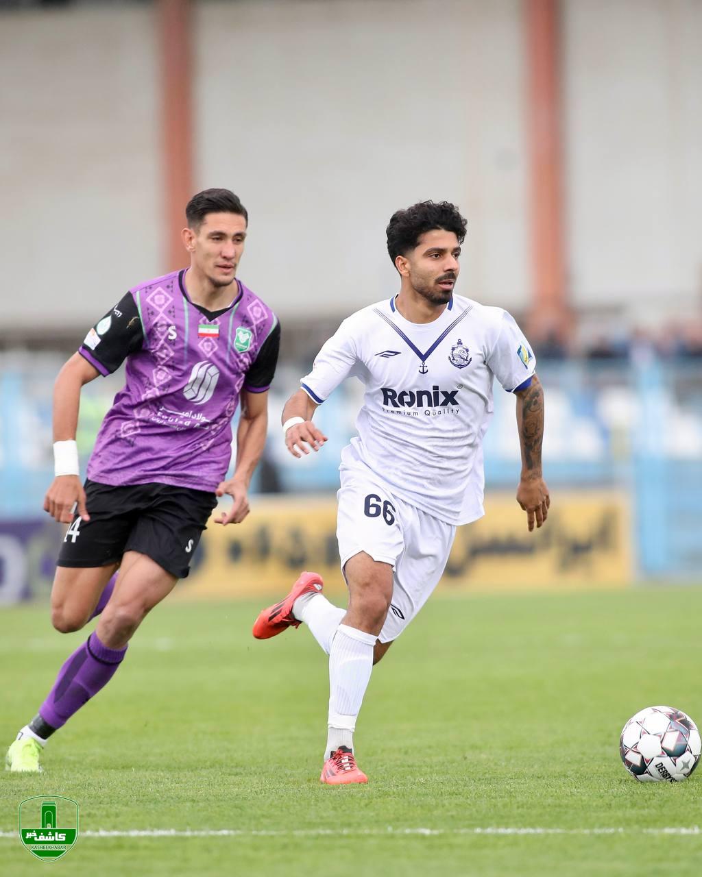 هفته بیست و ششم لیگ برتر ؛ دیدار تیم های فوتبال ملوان بندرانزلی _ خیبر خرم آباد / ملوان ۳ خیبر ۰