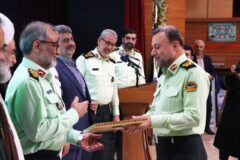 مراسم تکریم و معارفه فرمانده انتظامی استان گیلان