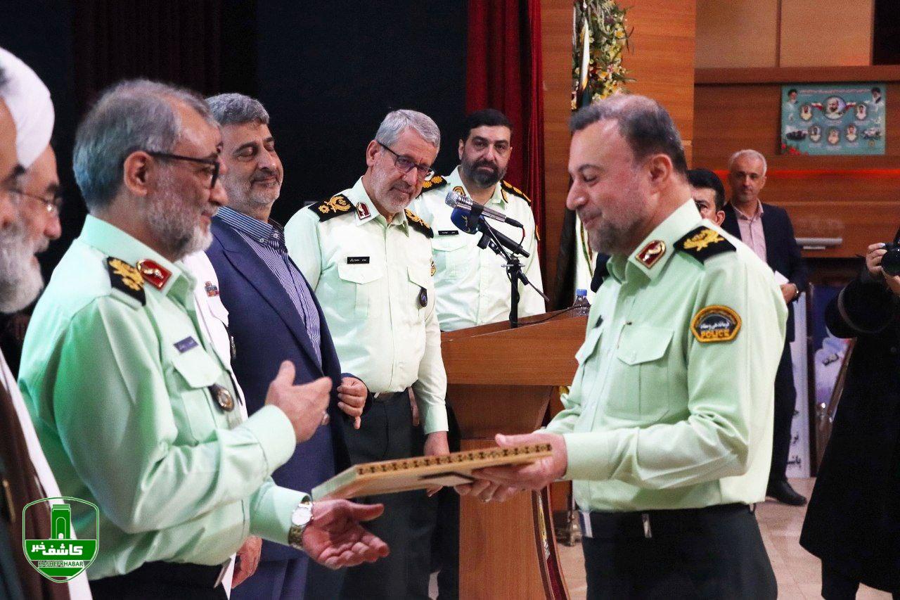 مراسم تکریم و معارفه فرمانده انتظامی استان گیلان