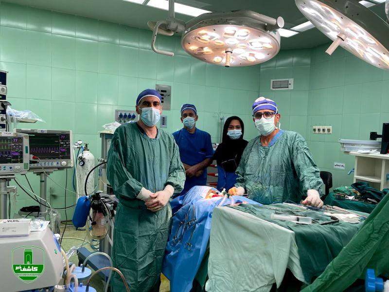 عمل جراحی نادر رزکسیون لارنگوتراکئال برای اولین بار در گیلان با موفقیت انجام شد