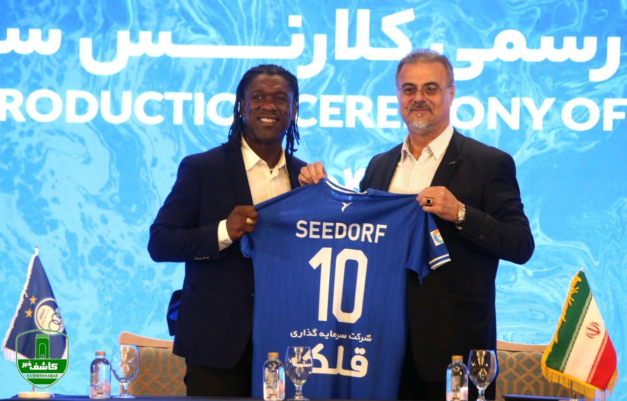 مراسم معارفه کلارنس سیدورف