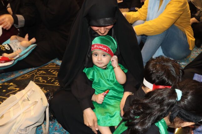 همایش شیرخوارگان حسینی در لاهیجان برگزار شد