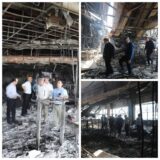 در راستای تسریع در روند بازسازی مجتمع ونوس  ؛ بازدید مشترک کارشناسان سازمان منطقه آزاد انزلی و نظام مهندسی گیلان از بنای مجتمع ونوس/  بررسی دقیق استحکام سازه