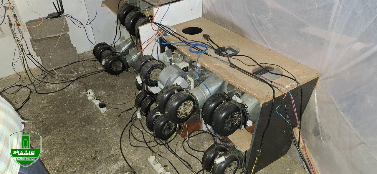 کشف ۳۴ دستگاه ماینر غیرمجاز در گیلان