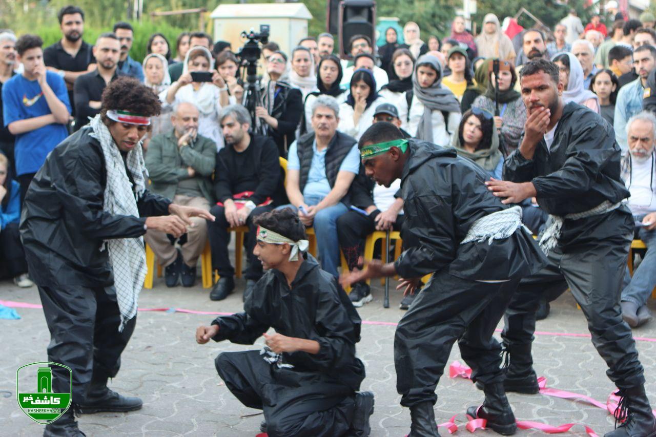 گزارش تصویری از آخرین روز اجراهای چهاردهمین جشنواره تئاتر خیابانی شهروند لاهیجان