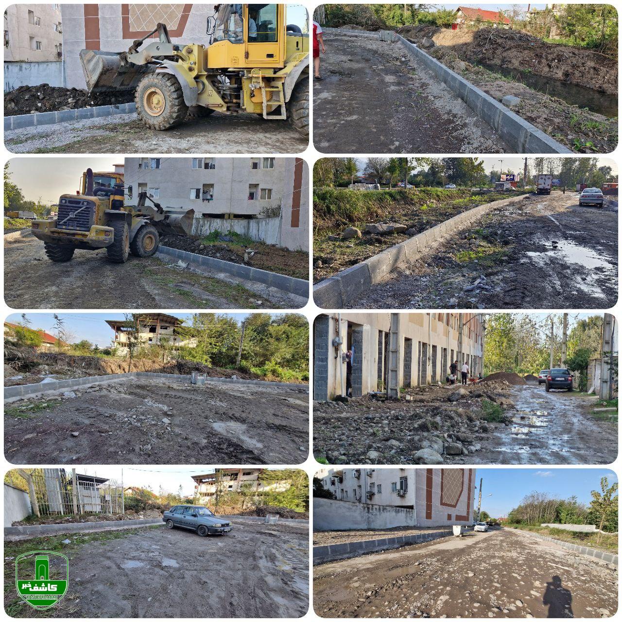 معابر مسکن مهر سیاهکل محله در حال ساخت و بازسازی توسط شهرداری است معابر مسکن مهر سیاهکل محله در حال ساخت و بازسازی توسط شهرداری است