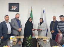 سمانه فلاح توشه جو، دهیار روستای بازکیاگوراب شد