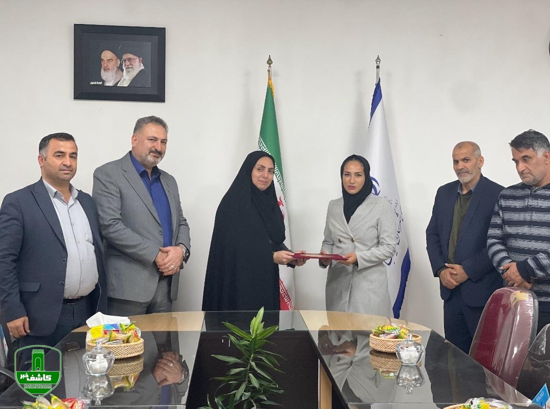 سمانه فلاح توشه جو، دهیار روستای بازکیاگوراب شد سمانه فلاح توشه جو، دهیار روستای بازکیاگوراب شد