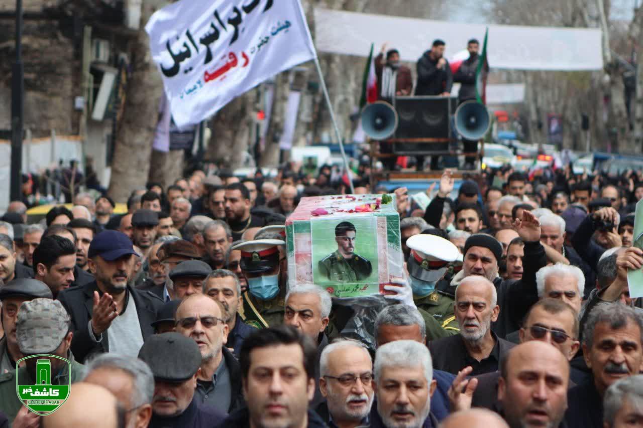 پیکر مطهر شهید محمد تیماسبی تشییع شد پیکر مطهر شهید محمد تیماسبی تشییع شد